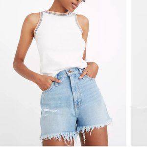 Madewell Mom Jean Short